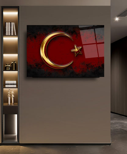 Bayrak Yatay Cam Tablo