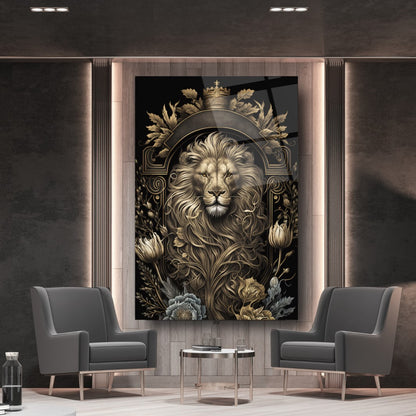 Aslan Cam Tablo
