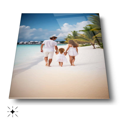 Kişiye Özel Dikey Cam Tablo