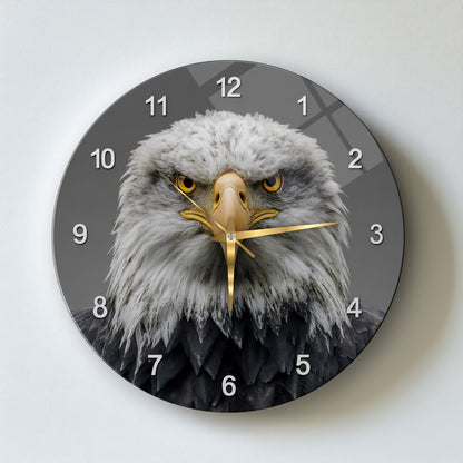 Kartal Cam Duvar Saati