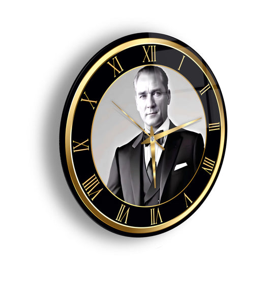 Atatürk Cam Duvar Saati