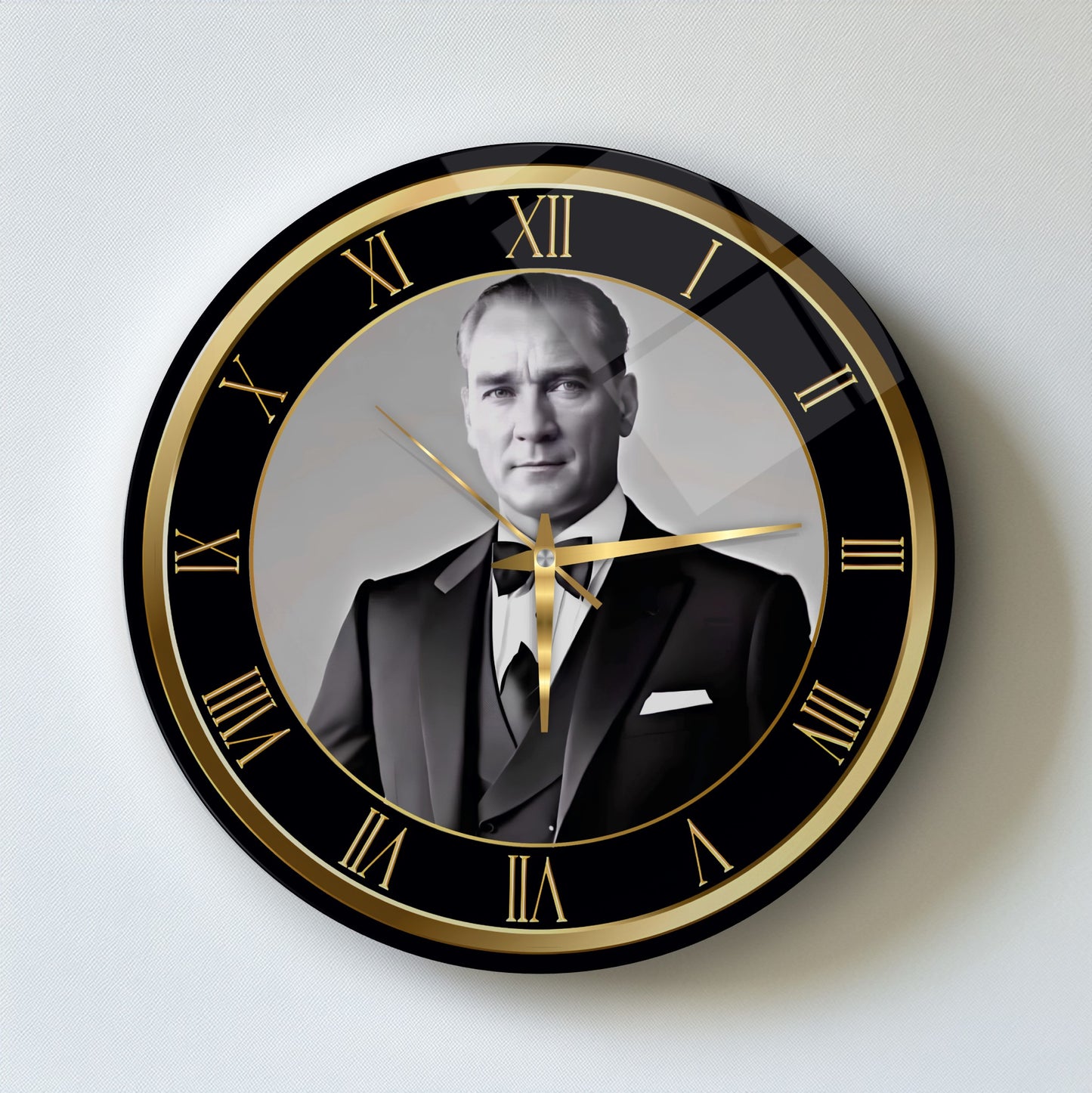 Atatürk Cam Duvar Saati