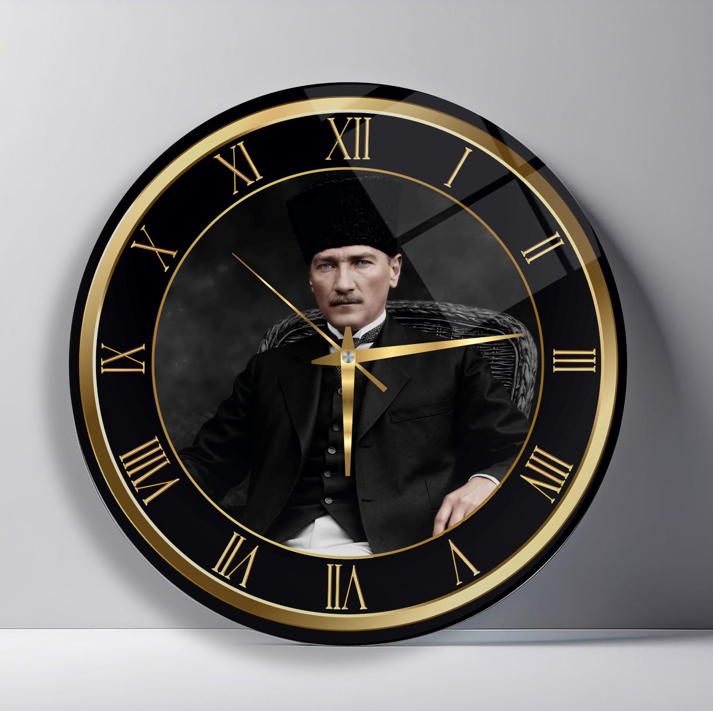 Atatürk Cam Duvar Saati