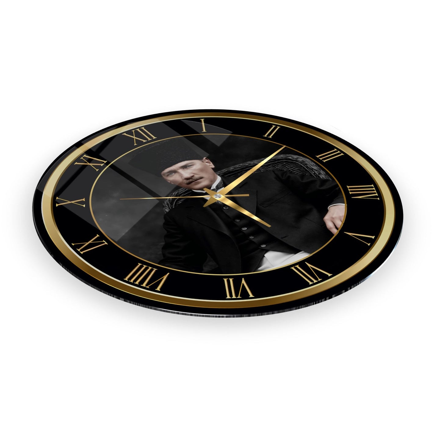 Atatürk Cam Duvar Saati