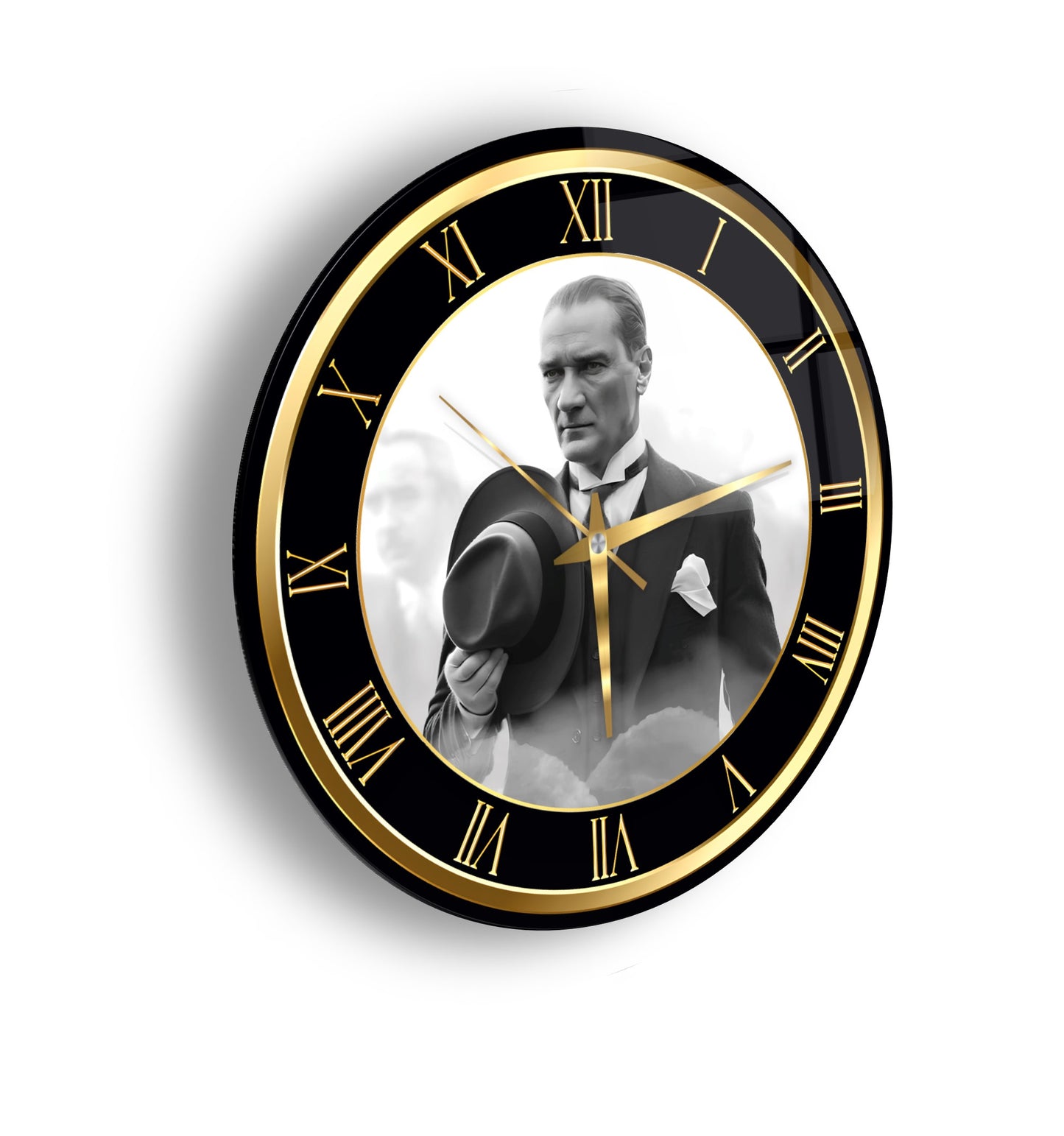 Atatürk Cam Duvar Saati