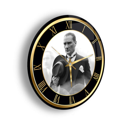 Atatürk Cam Duvar Saati
