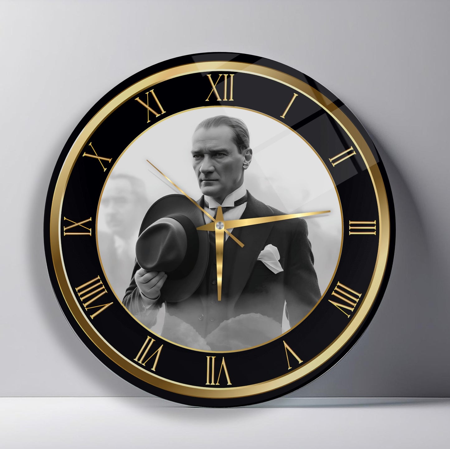 Atatürk Cam Duvar Saati
