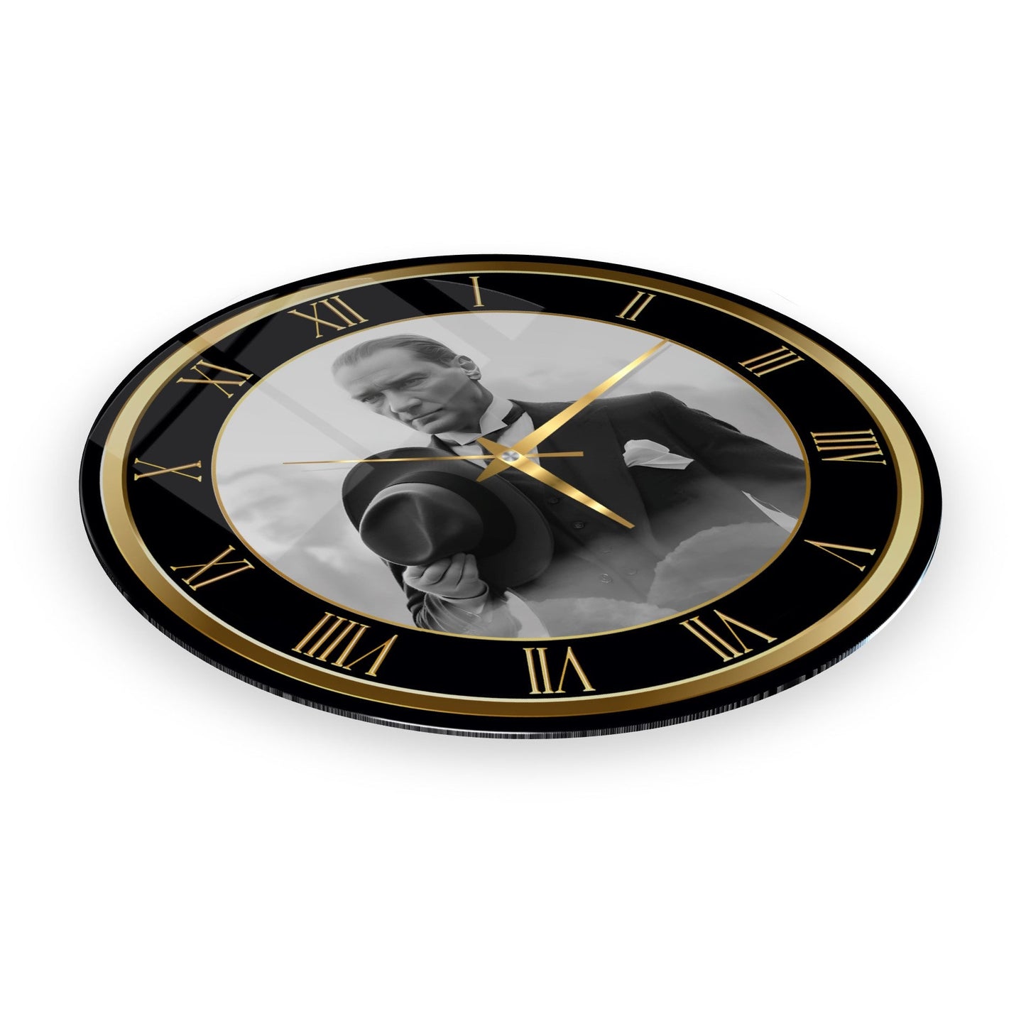 Atatürk Cam Duvar Saati