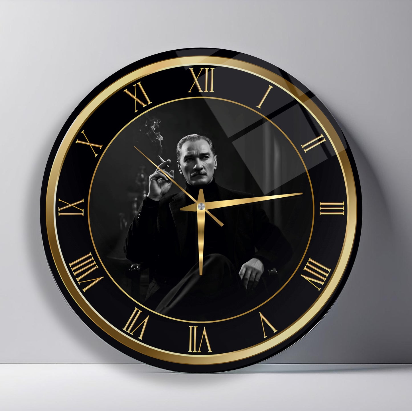 Atatürk Cam Duvar Saati
