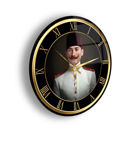 Atatürk Cam Duvar Saati