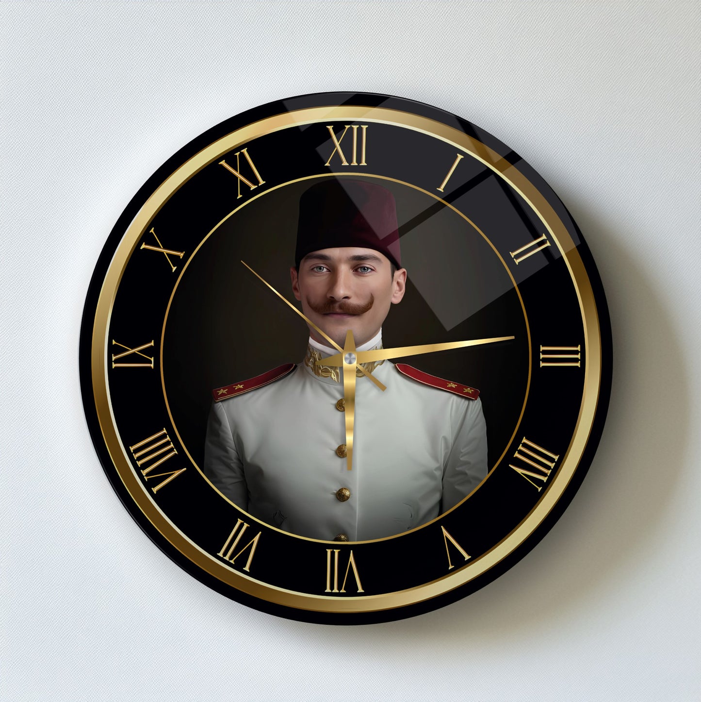 Atatürk Cam Duvar Saati