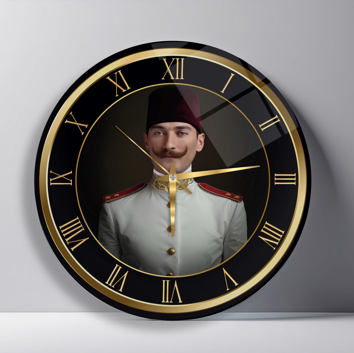 Atatürk Cam Duvar Saati