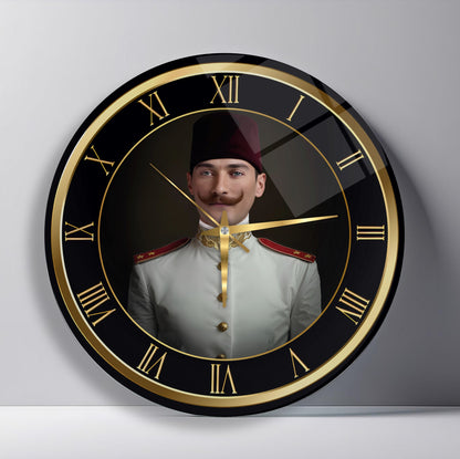 Atatürk Cam Duvar Saati