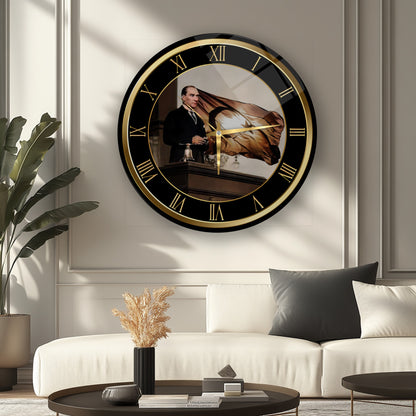 Atatürk Cam Duvar Saati