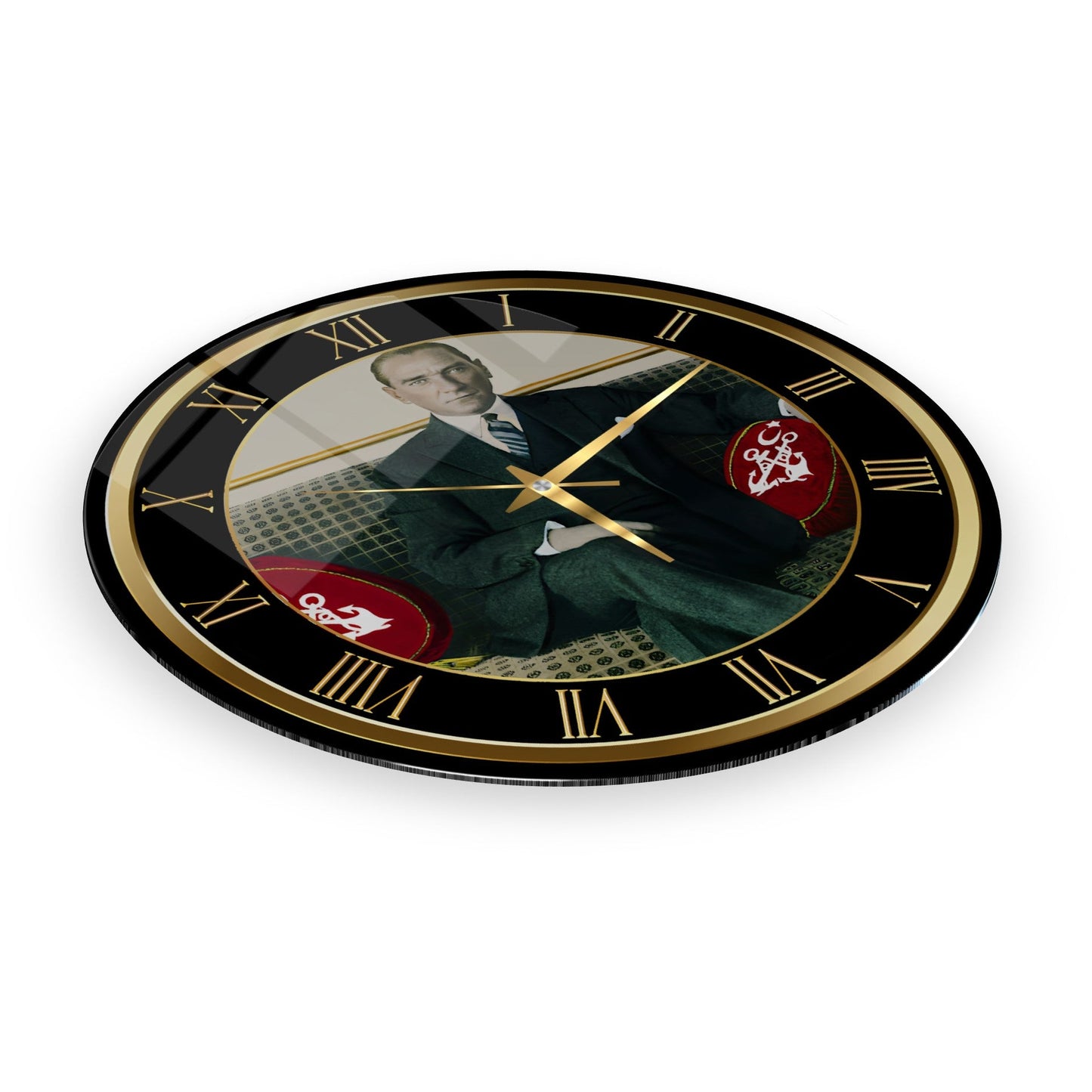 Atatürk Cam Duvar Saati