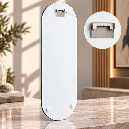 Skate Board cam tablo beyaz arka yüz - tek hazır çelik askı