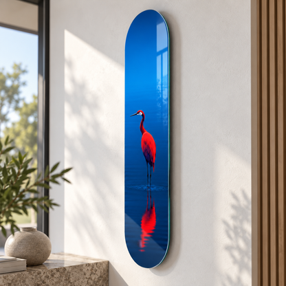 Skate Board cam tablo - yaklaşık 2 cm duvar mesafesi