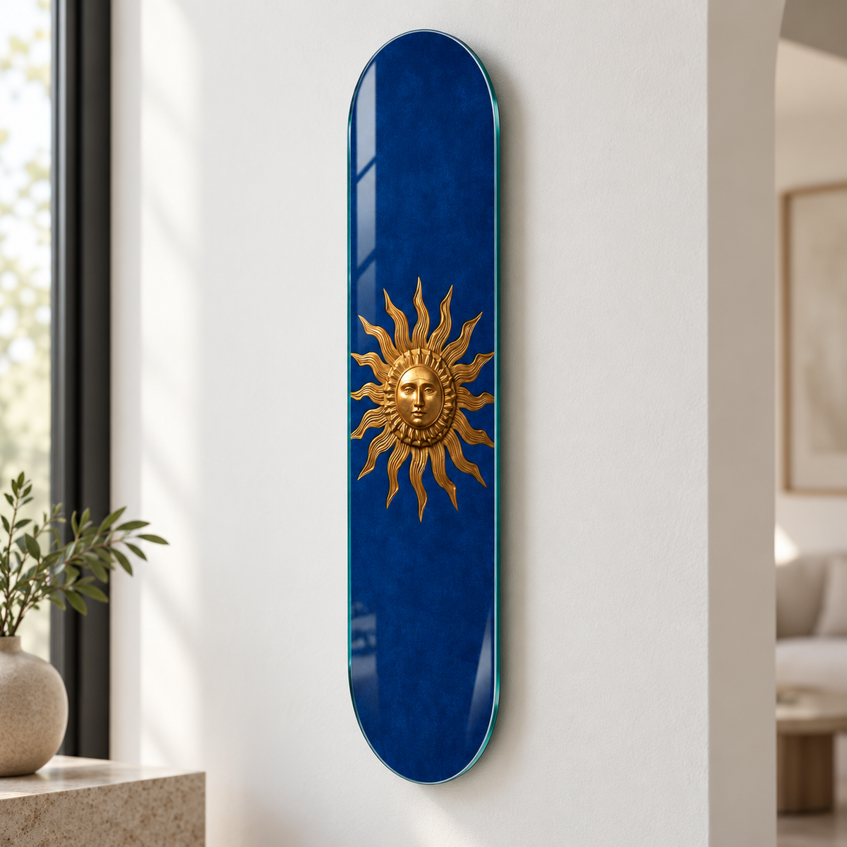 Skate Board cam tablo - yaklaşık 2 cm duvar mesafesi