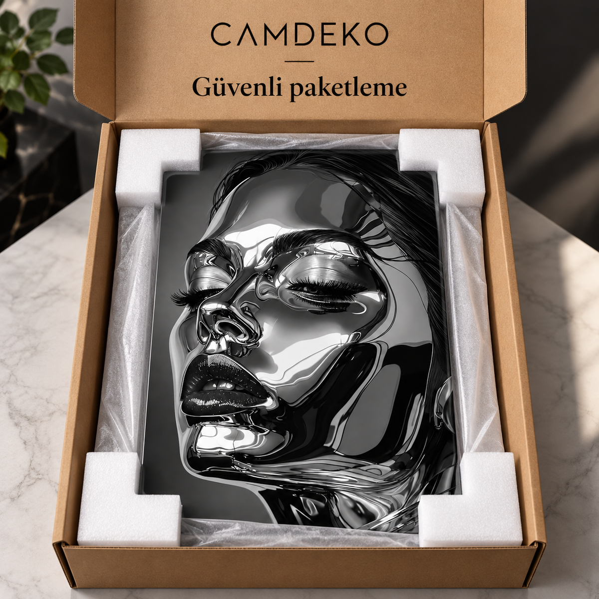 CAMDEKO güvenli paketleme ve korumalı gönderim