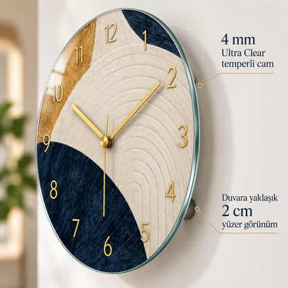 CAMDEKO 4 mm Ultra Clear temperli cam ve yüzer görünüm detayı