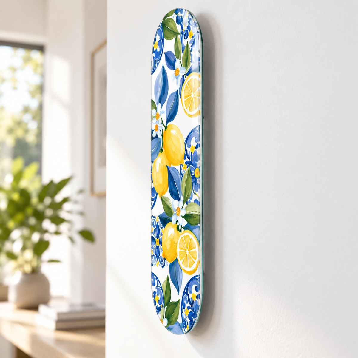 Skate Board cam tablo - yaklaşık 2 cm duvar mesafesi