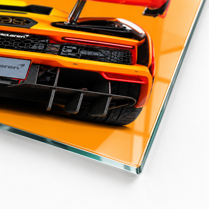 CAMDEKO 4 mm Ultra Clear temperli cam ince rodajlı kenar McLaren detayı