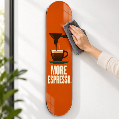 Cam tablo kolay temizlik - More Espresso model