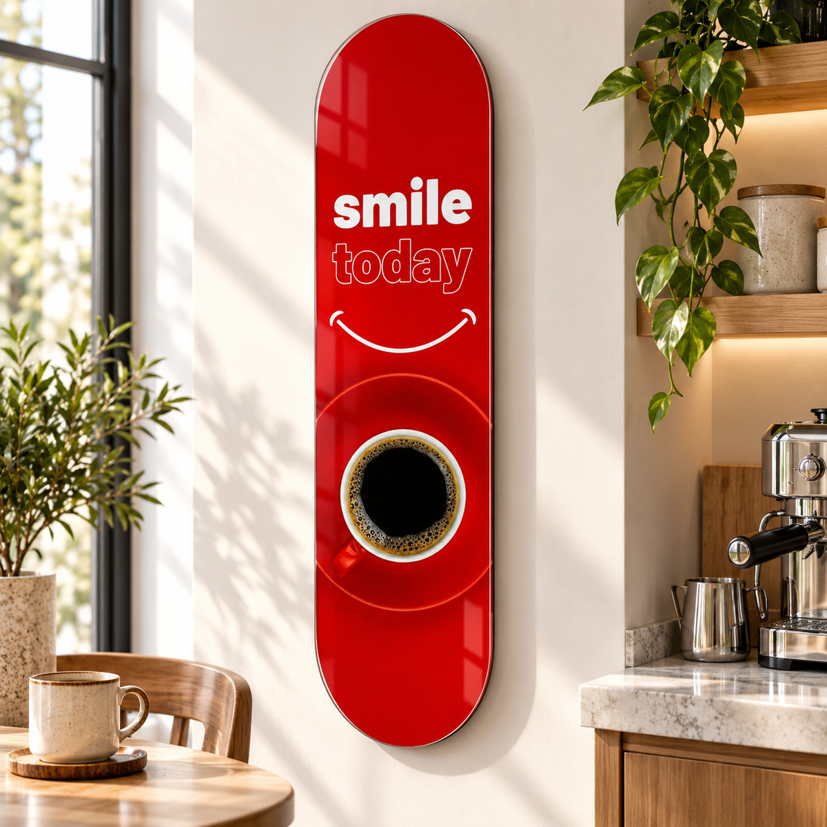 Smile Today Skate Board cam tablo - farklı premium mekan