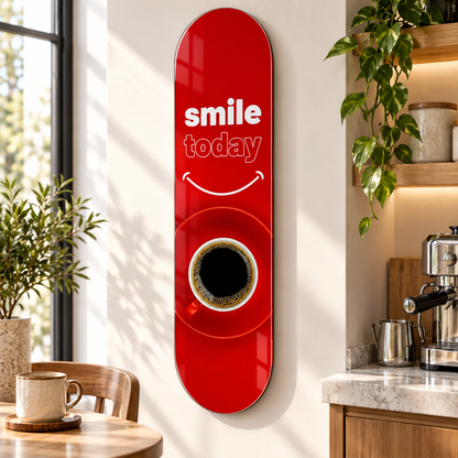 Smile Today Skate Board cam tablo - farklı premium mekan
