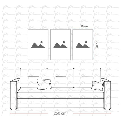 Girdap Triple Üçlü Cam Tablo
