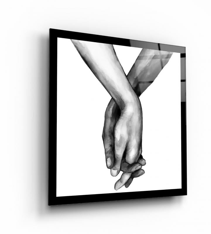 Love Triple Üçlü Cam Tablo