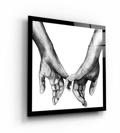 Love Triple Üçlü Cam Tablo