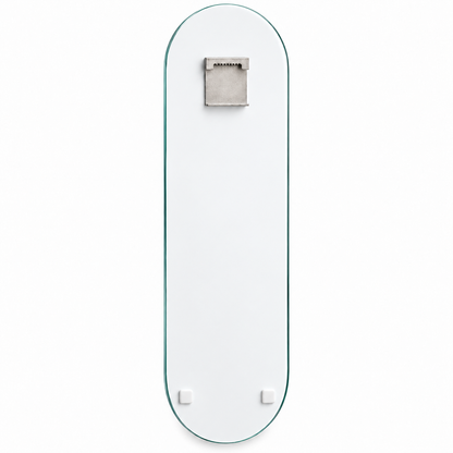 Skate Board cam tablo beyaz arka yüz - tek hazır çelik askı