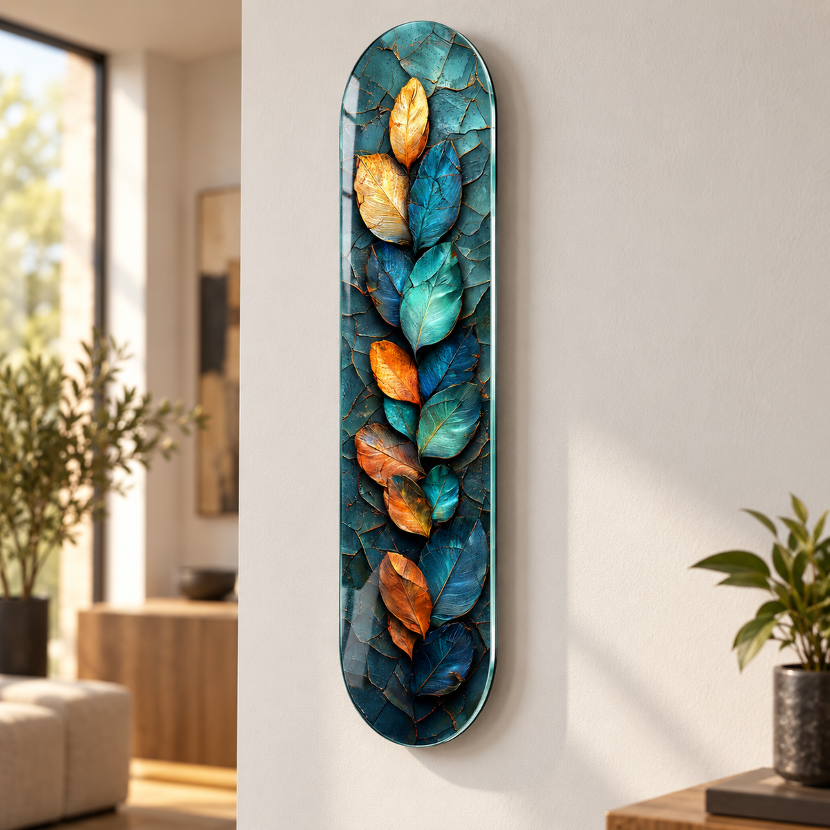 Skate Board cam tablo - yaklaşık 2 cm duvar mesafesi