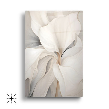 Soft Çiçekler Üçlü Set Cam Tablo