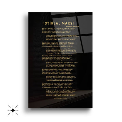 Atatürk Köşesi Üçlü Set Cam Tablo