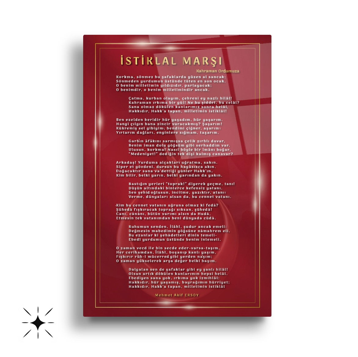 Atatürk Köşesi Üçlü Set Cam Tablo