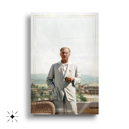 Atatürk Köşesi Üçlü Set Cam Tablo